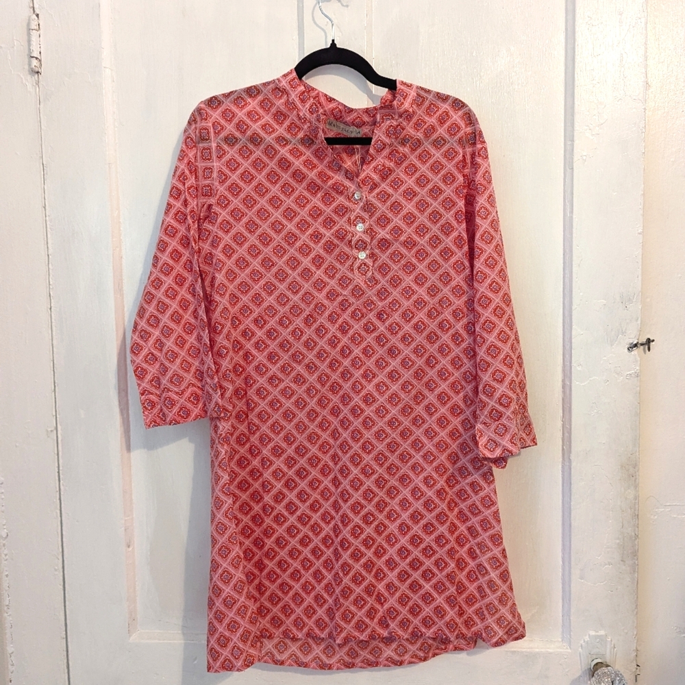 New with tags mahogany pink tunic